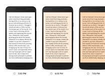  dark mode smartphone book