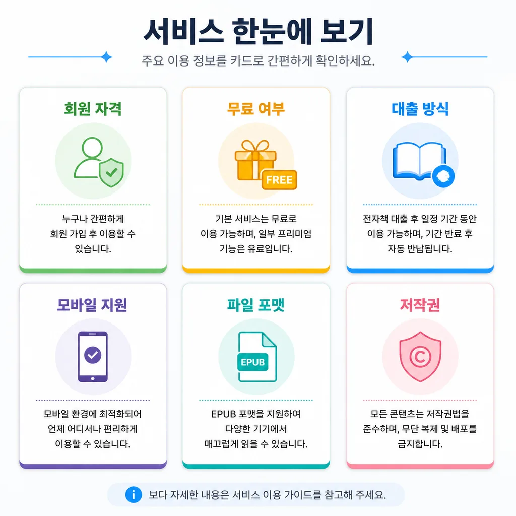 디지털 도서관 선택 체크리스트